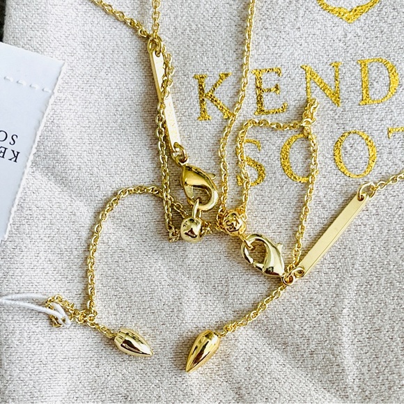 KENDRA SCOTT Haven Heart Necklace In Multi Mix - Picture 6 of 13